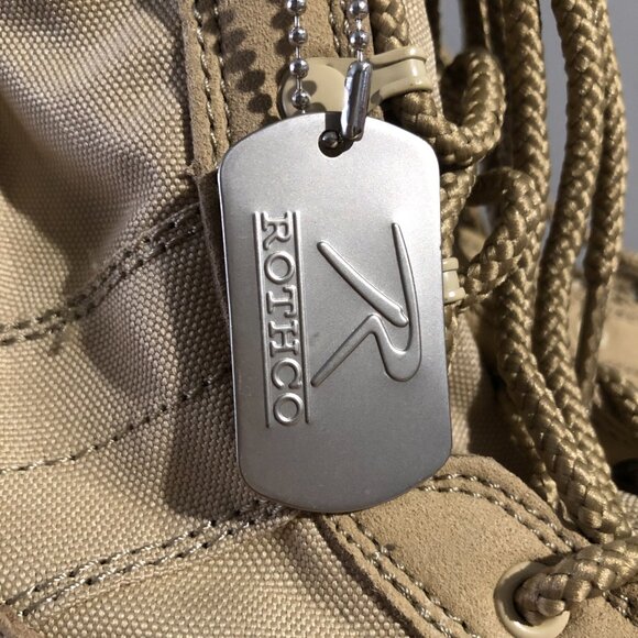Rothco Desert Sand Lightweight Tactical Boots V-Max Leather Military High Boots main image 11